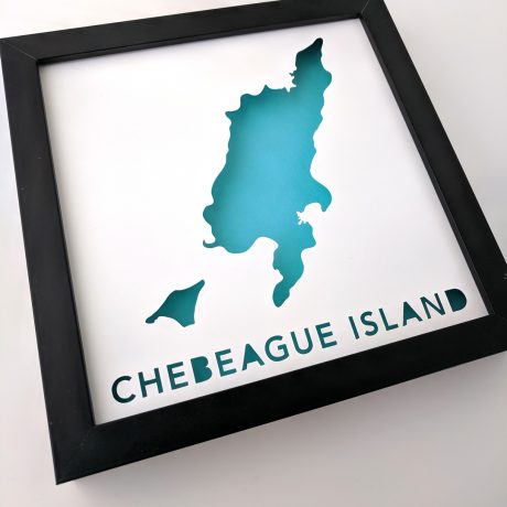 Map of Chebeague Island, Maine